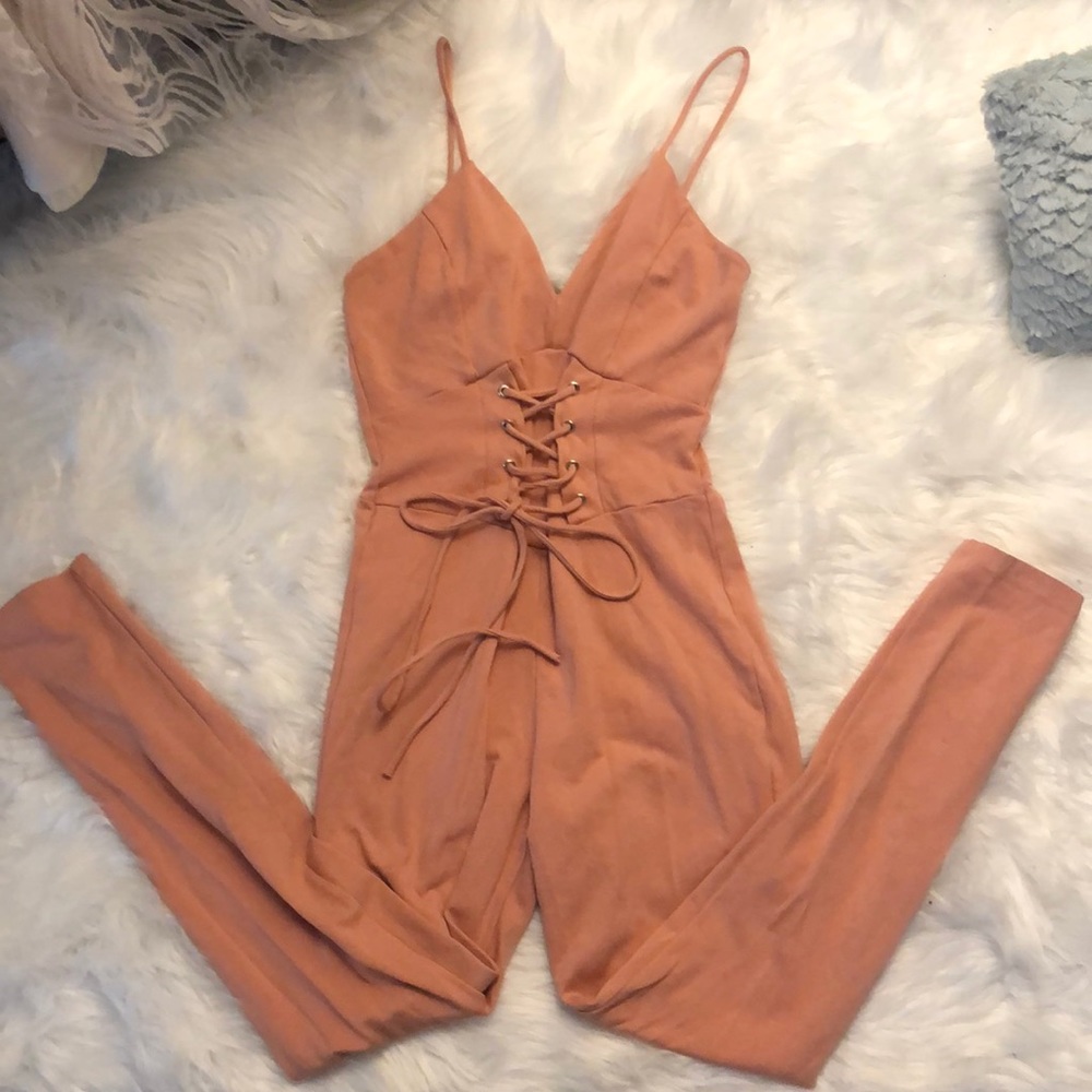 Blush jumpsuit